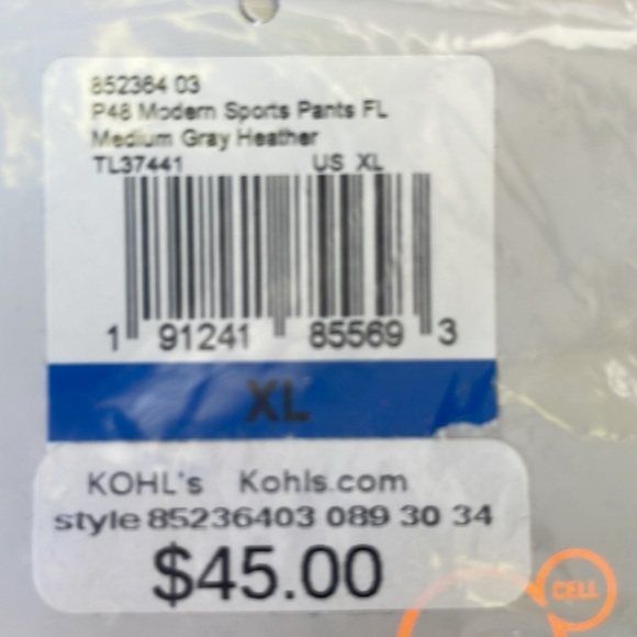 NWT Mens Puma Modern Sports Pants size XL - Picture 6 of 6